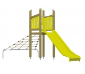 kiipeilyteline, hiekkalaatikko, keinu, liukumäki, jousikeinu, karuselli, novum