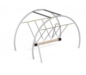 kiipeilyteline, hiekkalaatikko, keinu, liukumäki, jousikeinu, karuselli, novum